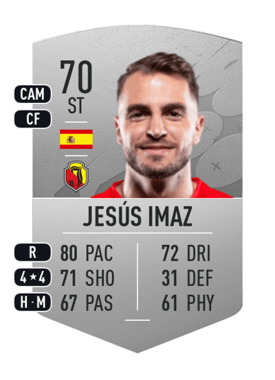 Jesús Imaz Common 70 OVR