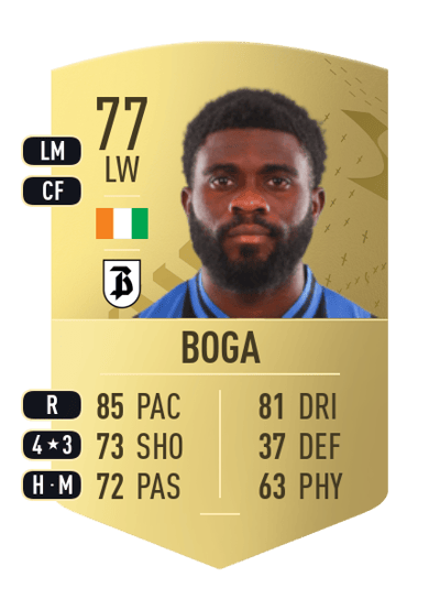 Jérémie Boga Common 77 OVR