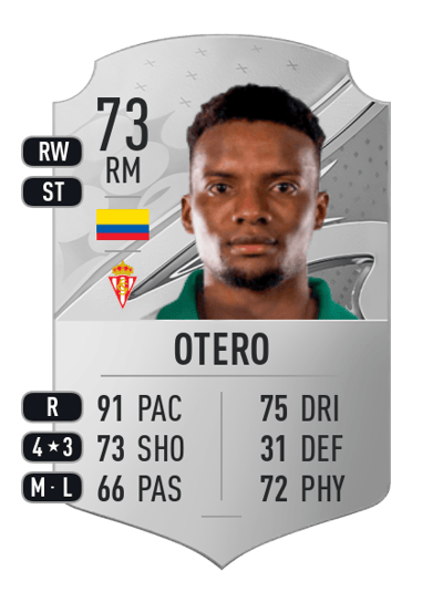 Juan Ferney Otero Rare 73 OVR