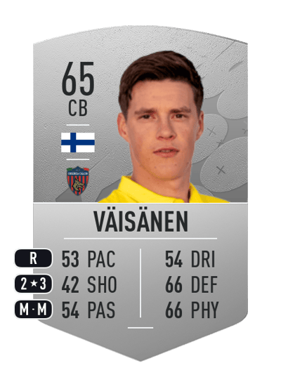 Sauli Väisänen Common 65 OVR