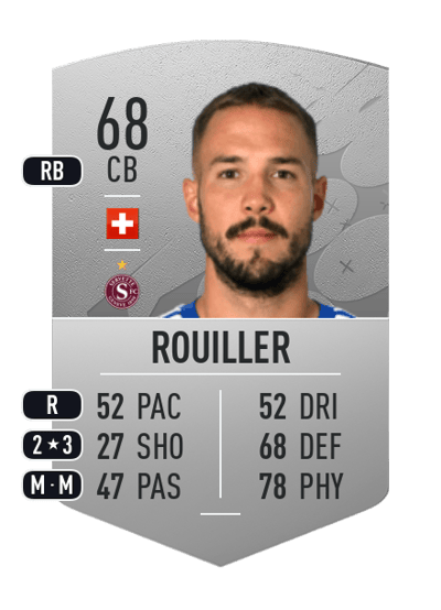 Steve Rouiller Common 68 OVR