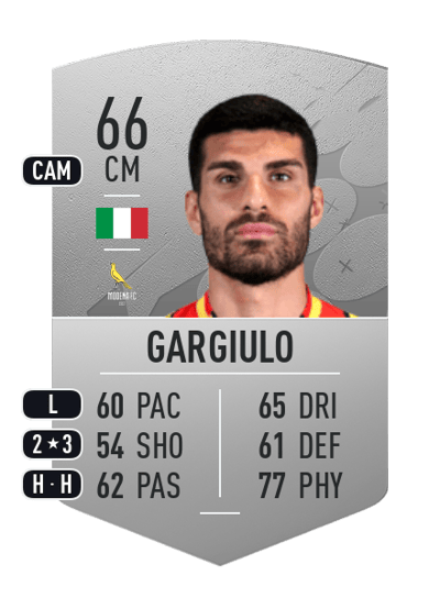 Mario Gargiulo Common 66 OVR