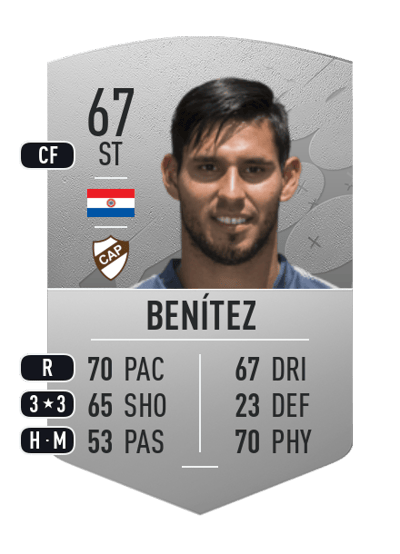 Jorge Benítez Common 67 OVR