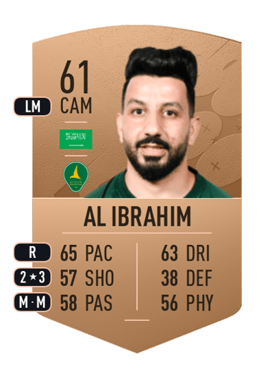 Riyadh Al Ibrahim Common 61 OVR