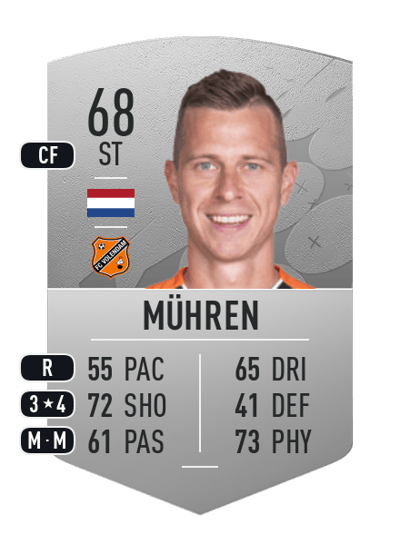 Robert Mühren Common 68 OVR
