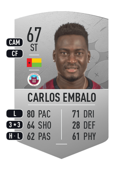 Carlos Embalo Common 67 OVR