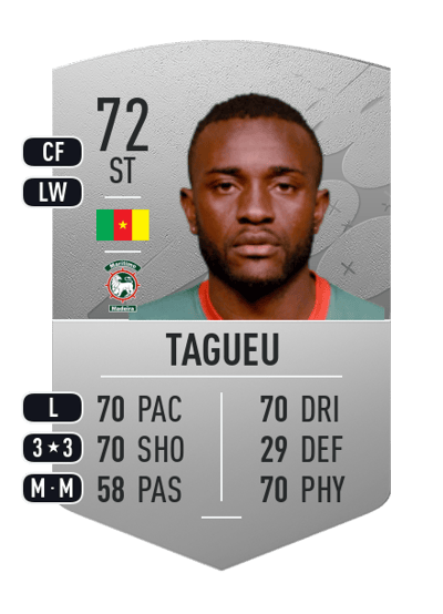 Joel Tagueu Common 72 OVR