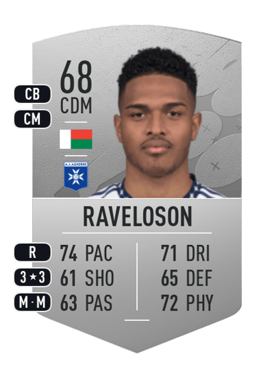Rayan Raveloson Common 68 OVR