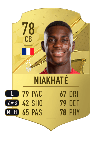 Moussa Niakhaté Rare 78 OVR