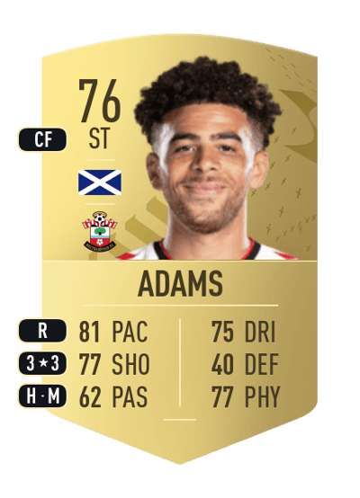 Ché Adams Common 76 OVR