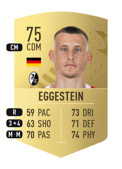 Maximilian Eggestein Common 75 OVR