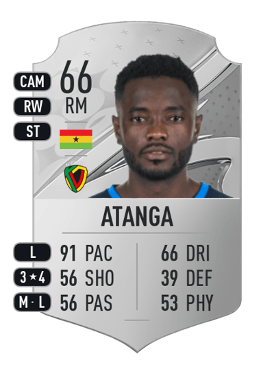 David Atanga Rare 66 OVR