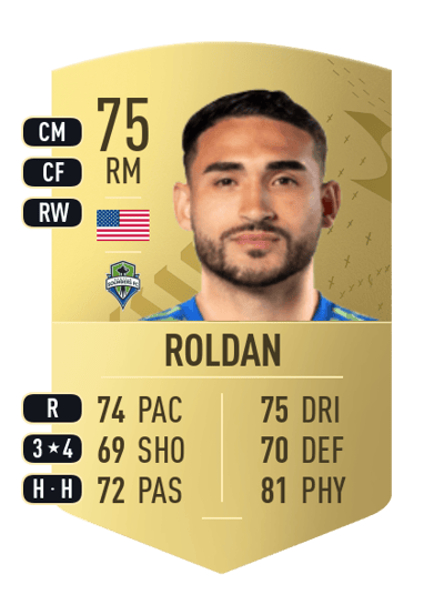 Cristian Roldan Common 75 OVR