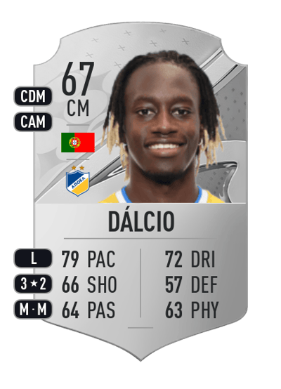 Dálcio Rare 67 OVR