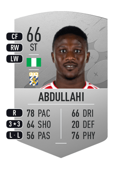 Suleiman Abdullahi Common 66 OVR