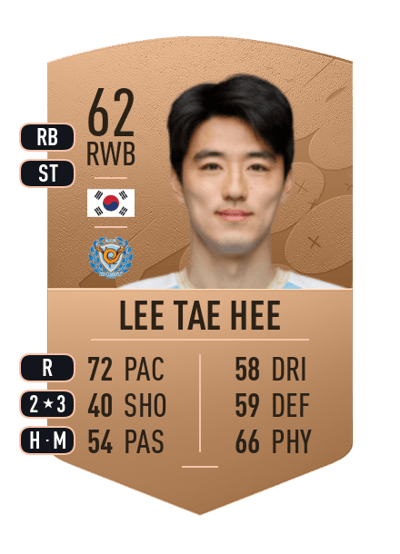 Lee Tae Hee Common 62 OVR