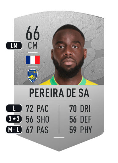 Roli Pereira de Sa Common 66 OVR