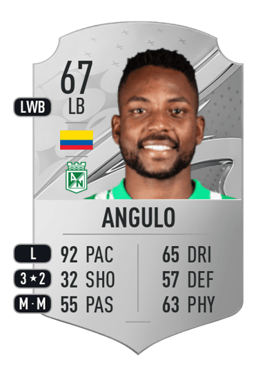 Álvaro Angulo Rare 67 OVR