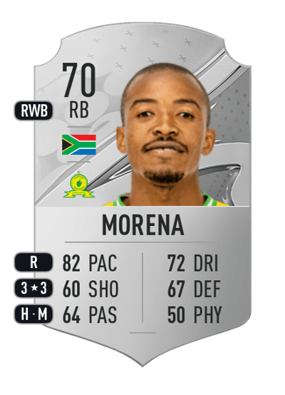 Thapelo Morena Rare 70 OVR