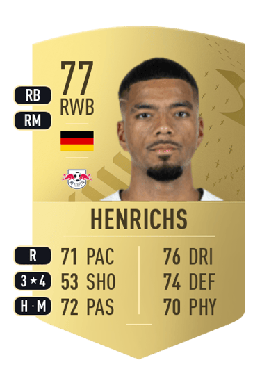 Benjamin Henrichs Common 77 OVR
