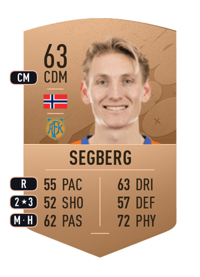Erlend Segberg Common 63 OVR