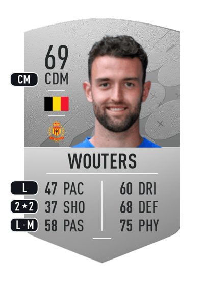 Dries Wouters Common 69 OVR