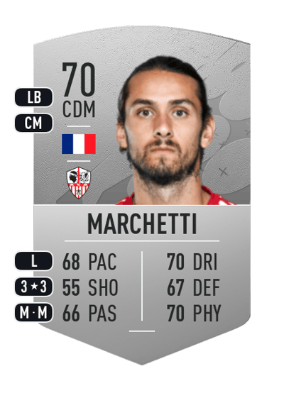 Vincent Marchetti Common 70 OVR