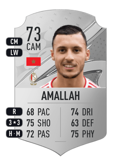 Selim Amallah Rare 73 OVR