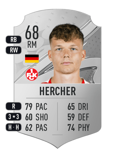 Philipp Hercher Rare 68 OVR