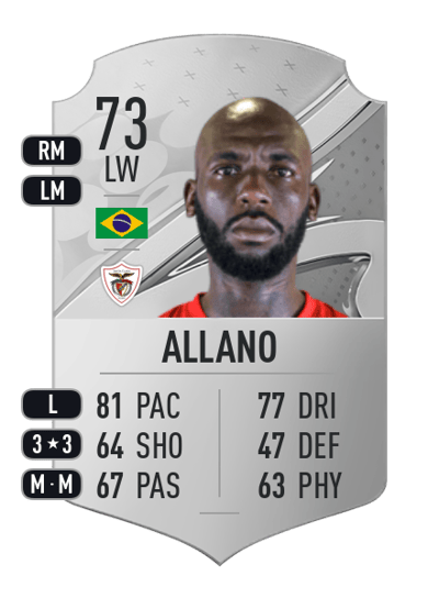 Allano Rare 73 OVR
