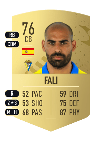 Fali Common 76 OVR