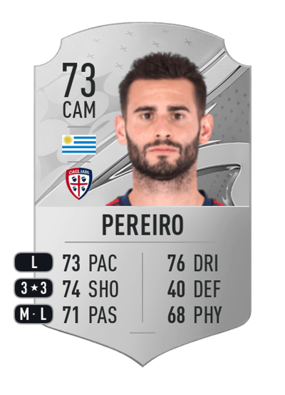 Gastón Pereiro Rare 73 OVR