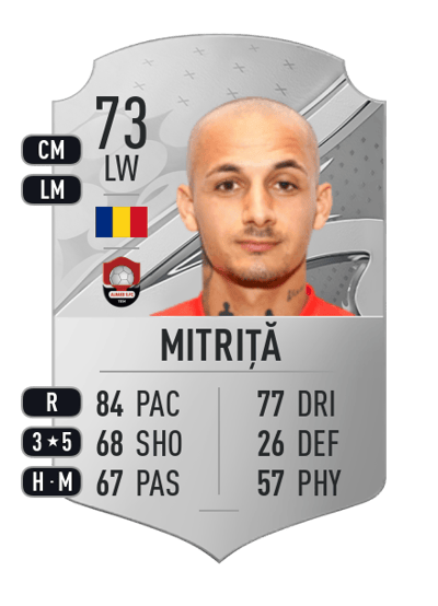 Alexandru Mitriță Rare 73 OVR