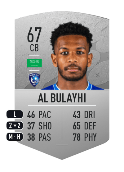 Ali Al Bulayhi Common 67 OVR