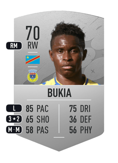 André Bukia Common 70 OVR