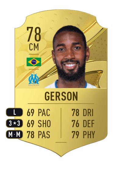 Gerson Rare 78 OVR