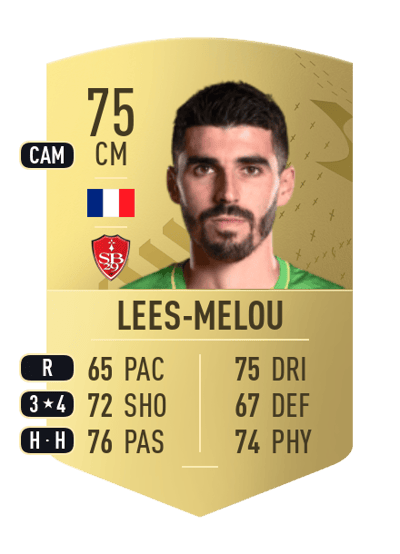 Pierre Lees-Melou Common 75 OVR