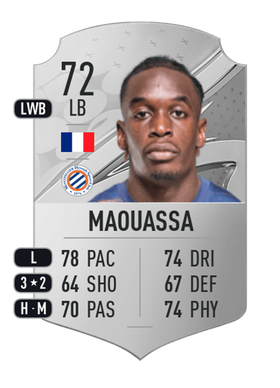 Faitout Maouassa Rare 72 OVR