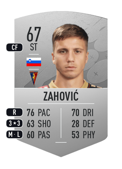 Luka Zahović Common 67 OVR