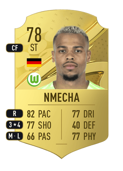 Lukas Nmecha Rare 78 OVR