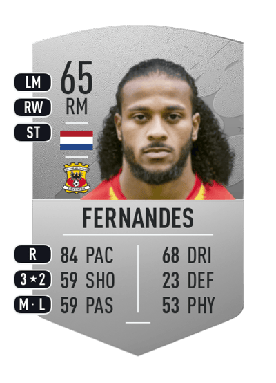 Rashaan Fernandes Common 65 OVR