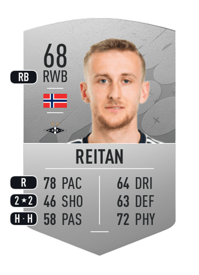 Erlend Dahl Reitan Common 68 OVR