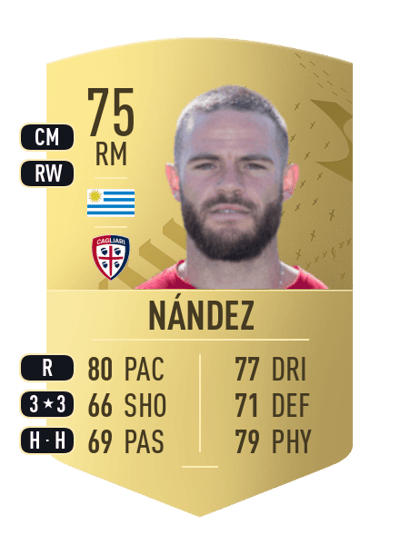 Nahitan Nández Common 75 OVR