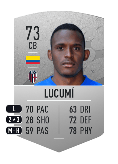 Jhon Lucumí Common 73 OVR