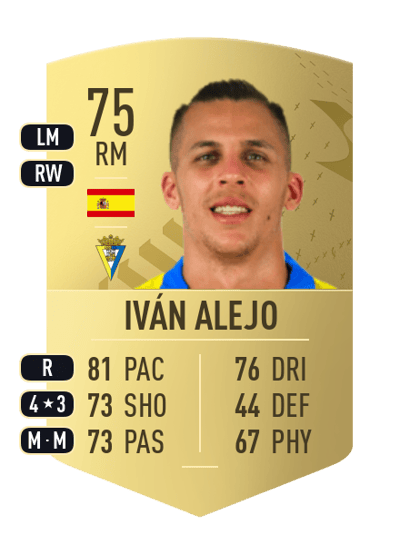 Iván Alejo Common 75 OVR