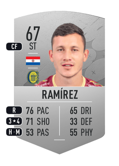 Gustavo Ramírez Common 67 OVR