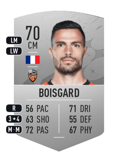 Quentin Boisgard Common 70 OVR