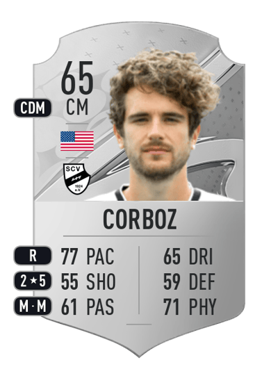 Mael Corboz Rare 65 OVR