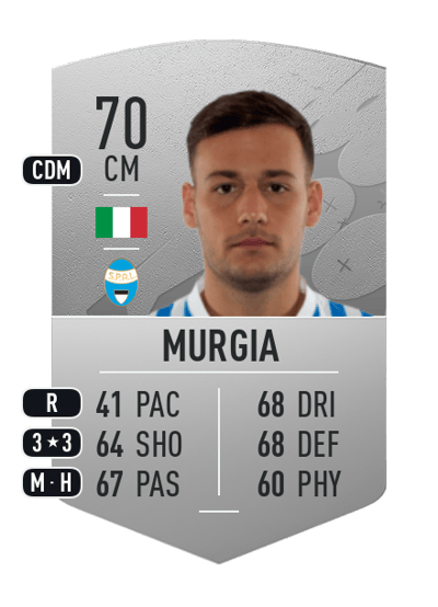 Alessandro Murgia Common 70 OVR