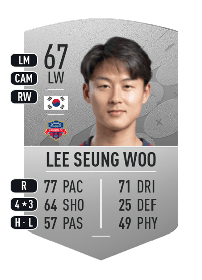 Lee Seung Woo Common 67 OVR